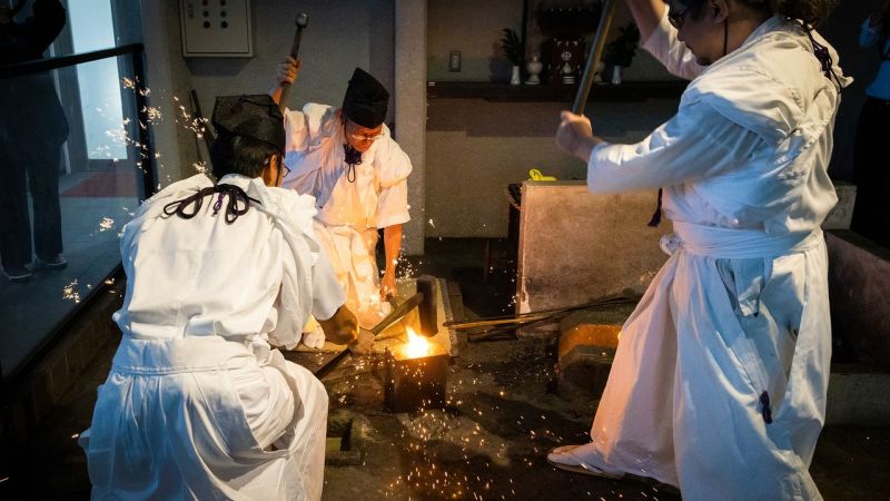 nghề rèn kiếm truyền thống ở seki - tentetsutou nghề rèn kiếm truyền thống ở seki - tentetsutou